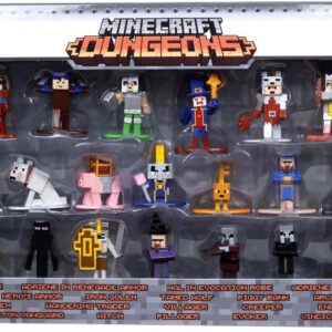 Simba Toys Minecraft Dungeons Zestaw 20 figurek metalowych