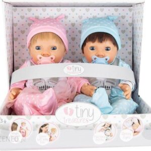 Tiny Treasures Twin Doll Set In Brother &Amp; Sister Outfit